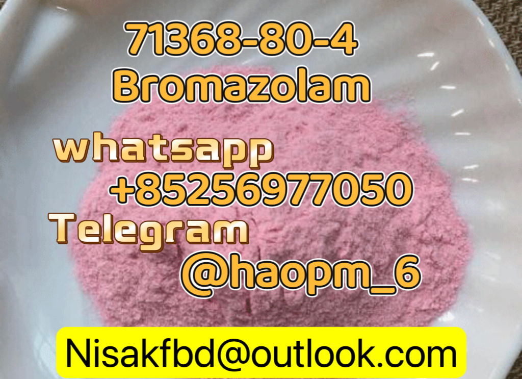 Freesamples71368-80-4 Pharmaceutical Intermediates High quality inopisa kutengesa Bromazolam